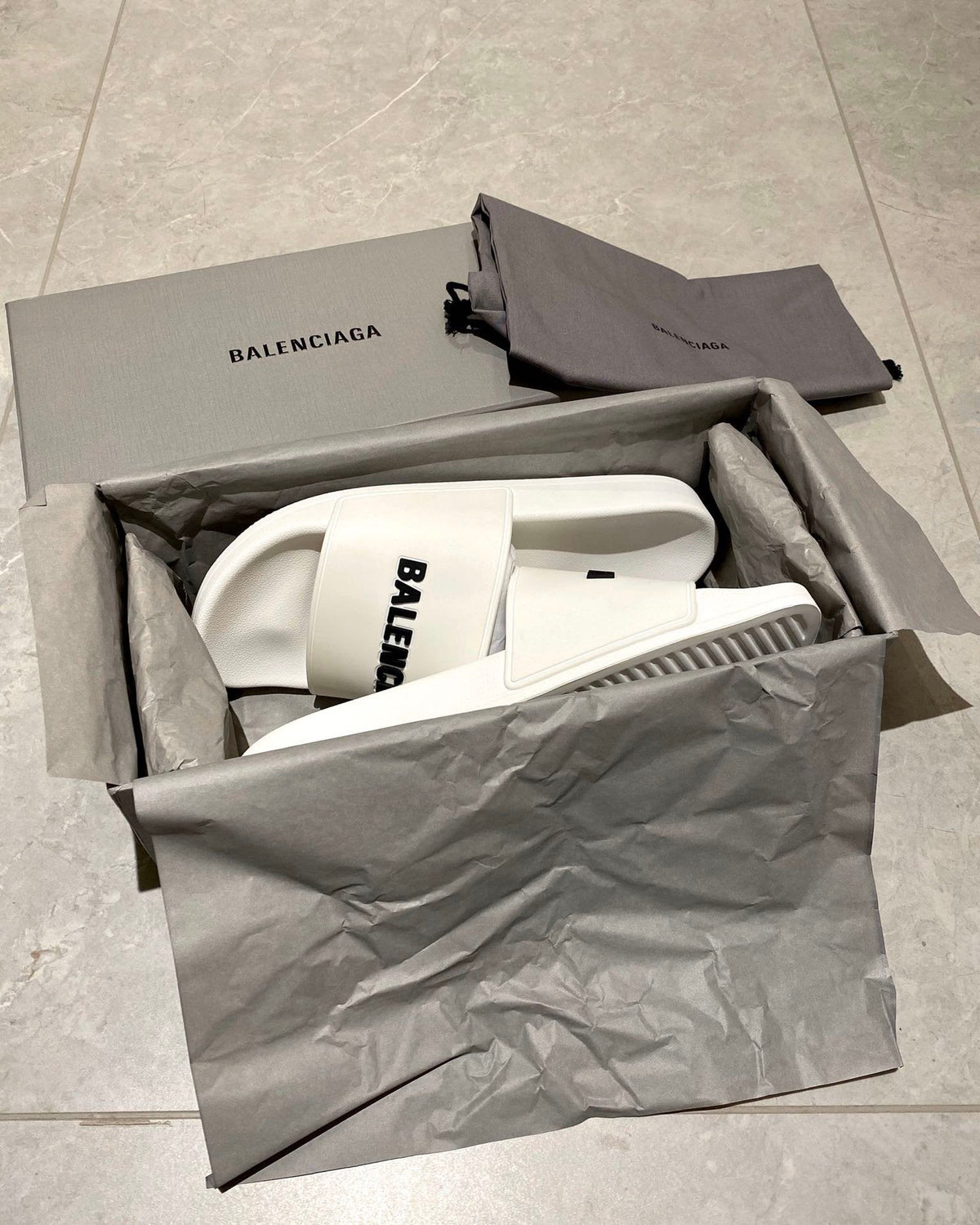 White Logo Slides