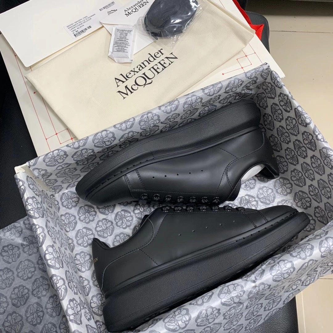 Oversized All Black Sneakers