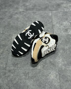 White Mesh Colourblock Chunky - Women's