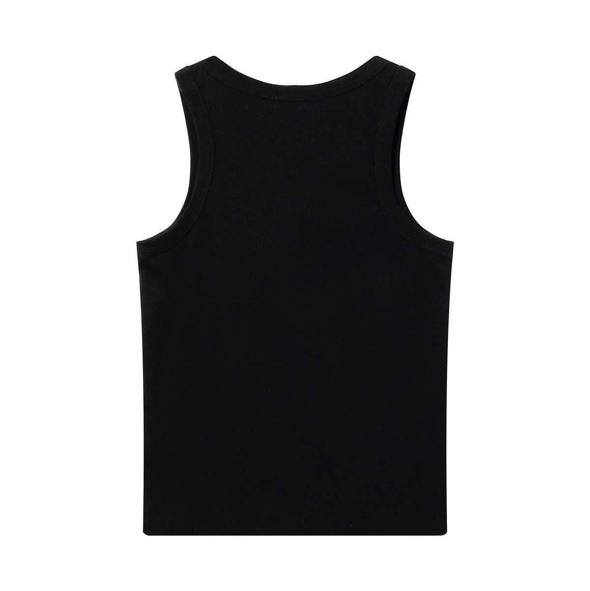 Schwarz-weißes Tanktop – Herren