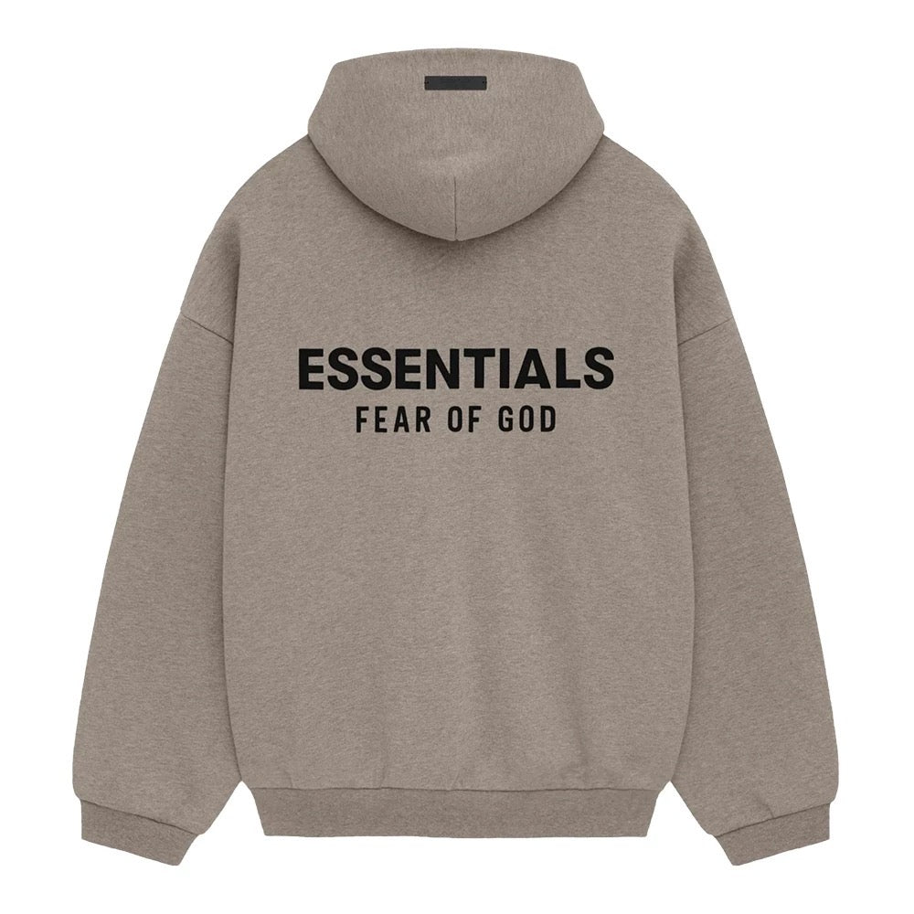 Black Cotton Text Logo Pullover - Men's