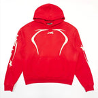 Roter Kapuzenpullover - Herren