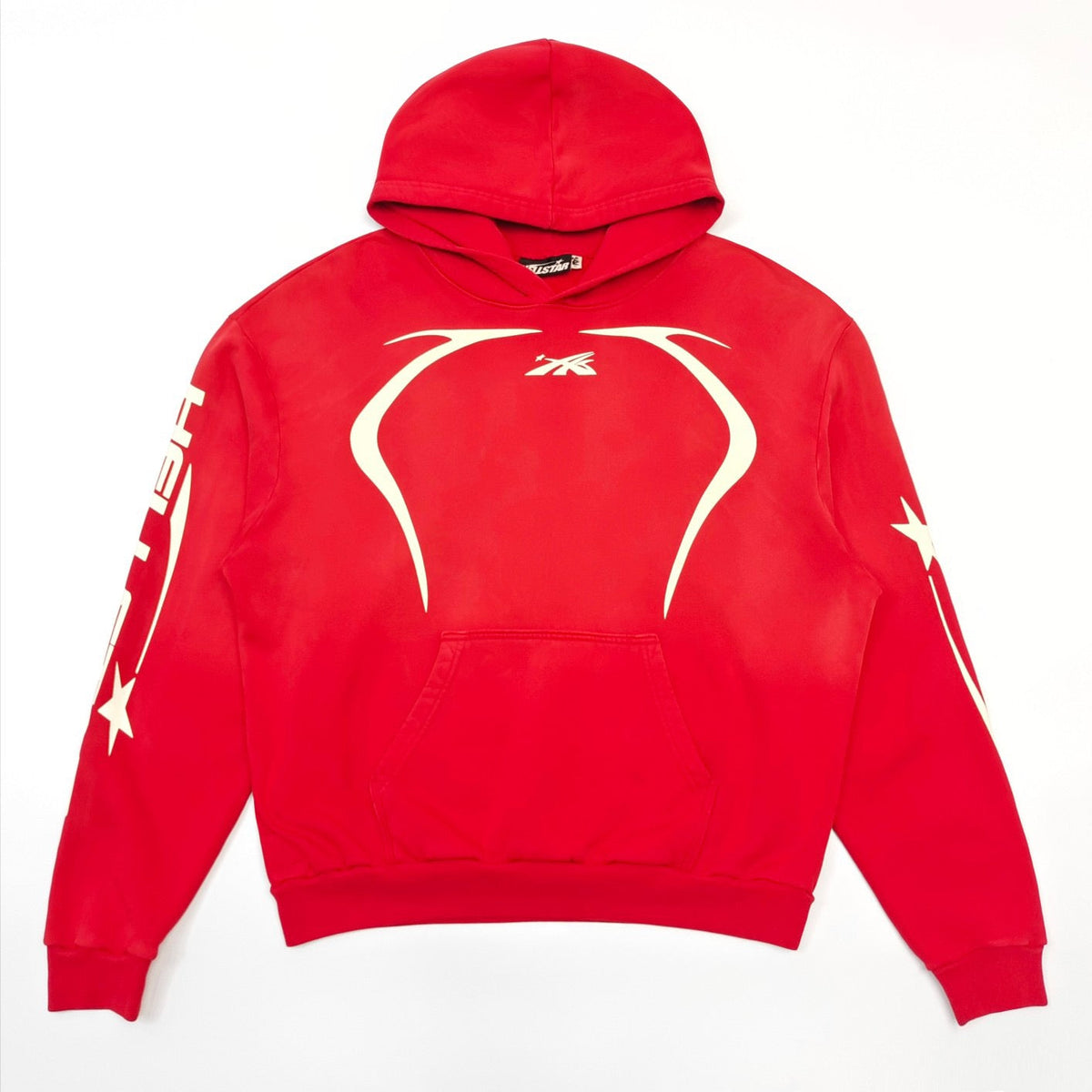 Roter Kapuzenpullover - Herren