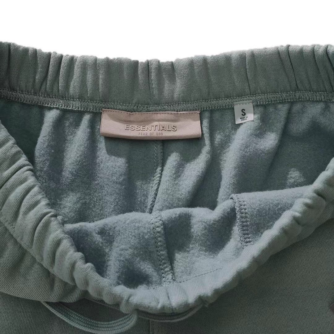 Brown Cotton Logo Drawstring - Men's