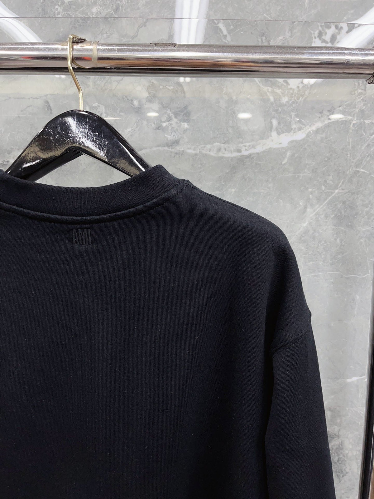 Black and White Sweatshirt - Men's