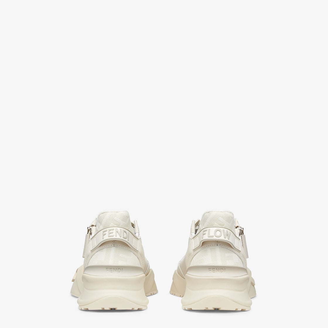 Flow Sneakers White – flow sneakers with adjustable elastic laces and side zipper closure – LUX VERSE Luxury Designer Fashion Outlet