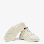 Flow Sneakers White – made of white leather – LUX VERSE Luxury Designer Fashion Outlet