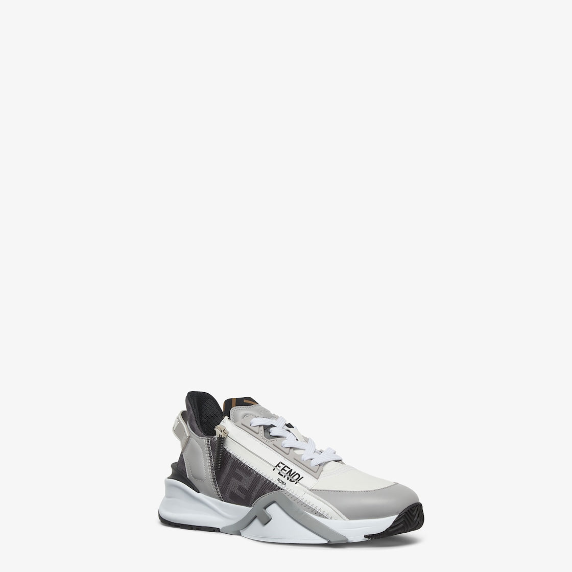 Flow Sneakers – flow sneakers with adjustable elastic laces and side zipper closure – LUX VERSE Luxury Designer Fashion Outlet