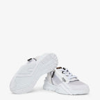 Flow Sneakers Nylon White – made of nylon and suede in white – LUX VERSE Luxury Designer Fashion Outlet