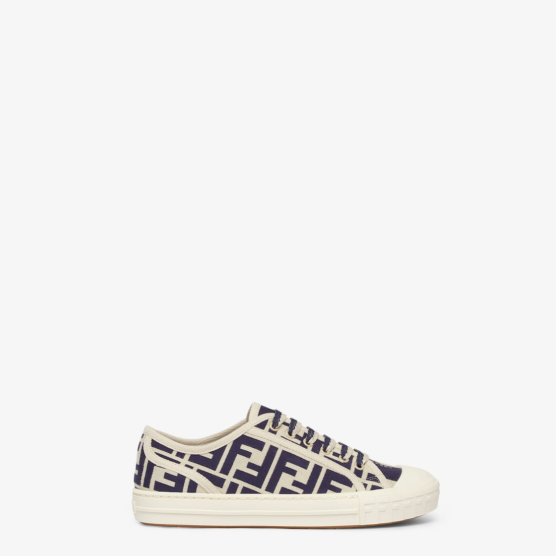 Domino Sneakers Blue Canvas – made of blue and undyed canvas – LUX VERSE Luxury Designer Fashion Outlet