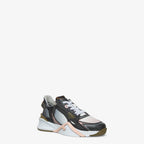 Flow Sneakers Black – flow sneakers with adjustable elastic laces and side zipper closure – LUX VERSE Luxury Designer Fashion Outlet