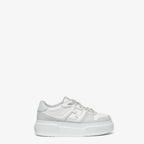 Lace-up sneaker Gray – match lace-up sneakers – LUX VERSE Luxury Designer Fashion Outlet