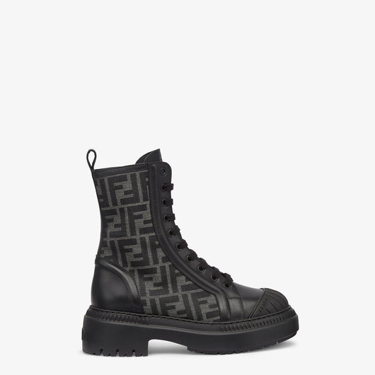 Domino Black Leather