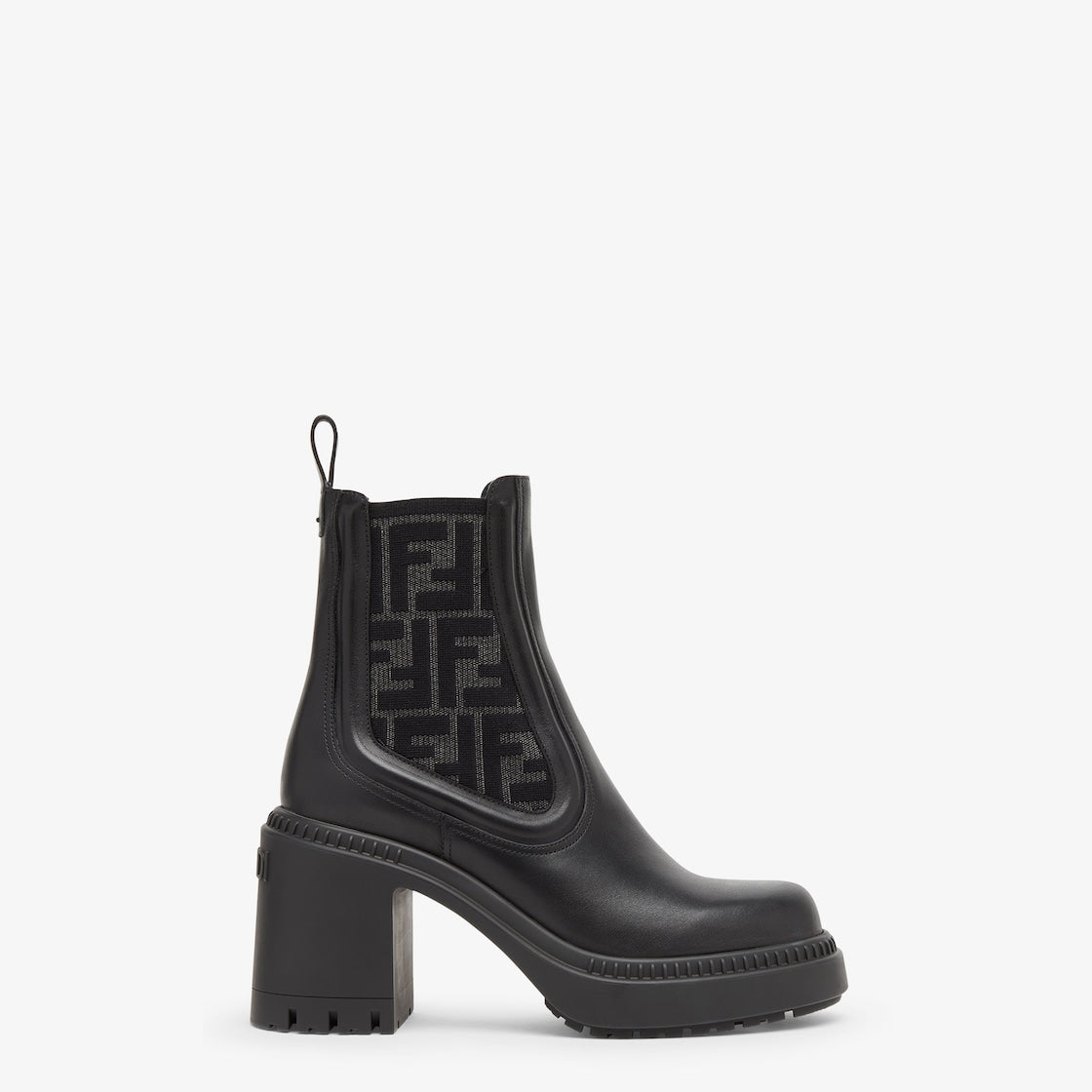 Domino – domino biker boots with round toes and elastic inserts at the sides – LUX VERSE Luxury Designer Fashion Outlet