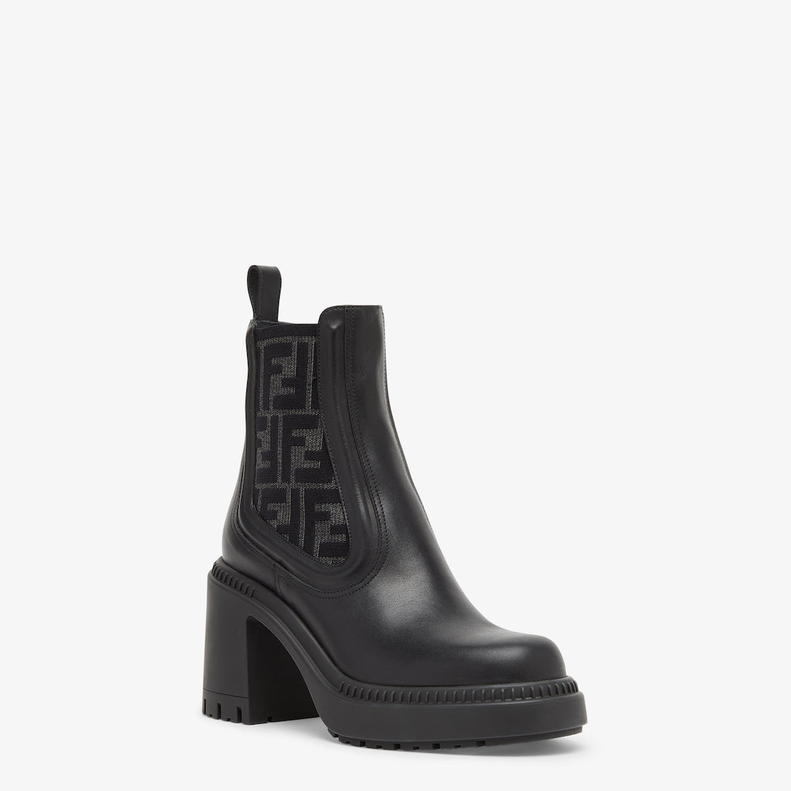 Domino – domino biker boots with round toes and elastic inserts at the sides – LUX VERSE Luxury Designer Fashion Outlet