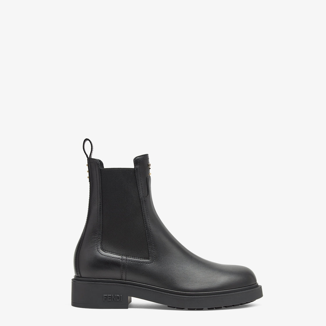 Round Toe Filo Boots Black – filo biker boots with round toes and elastic inserts at the sides – LUX VERSE Luxury Designer Fashion Outlet
