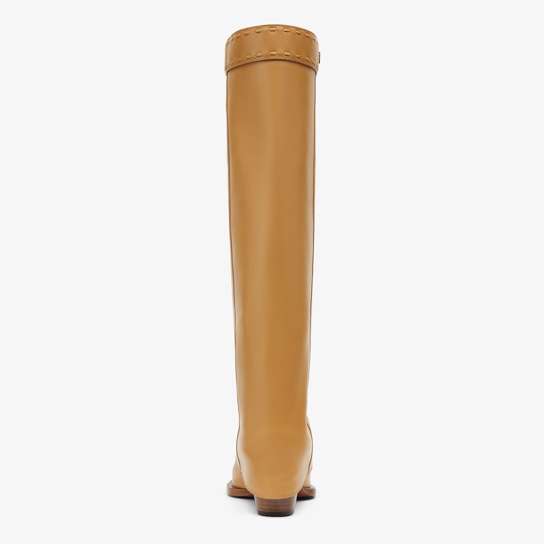 Square Toe Boots Beige – square toe boots with tubular leg – LUX VERSE Luxury Designer Fashion Outlet