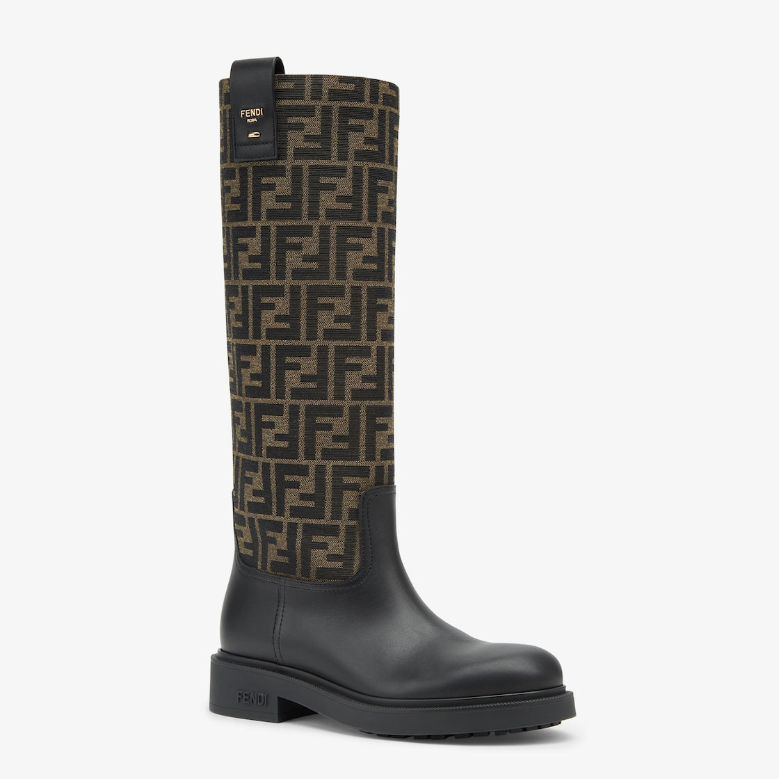 Round Toe Filo Boots – tubular leg boots with round toe – LUX VERSE Luxury Designer Fashion Outlet