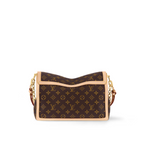 Dauphine Soft GM – monogram coated canvas Cowhide-leather trim Microfiber lining Gold-color hardware – LUX VERSE Luxury Designer Fashion Outlet