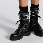 D-Major Ankle Boot – the D-Major ankle boot reframes military inspiration with elements of House couture – LUX VERSE Luxury Designer Fashion Outlet