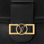 Dauphine MM – in classic black or a lustrous shade of blue, it adds a stylish accent to any outfit – LUX VERSE Luxury Designer Fashion Outlet