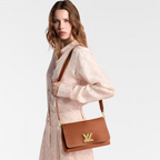 Soft Twist Cognac Calfskin – this statement piece is offered in ultra-supple calf leather and finished – LUX VERSE Luxury Designer Fashion Outlet
