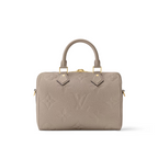Speedy Bandoulière 25 Tourterelle – its unmistakable lines, Toron handles, engraved padlock, adjustable and detachable – LUX VERSE Luxury Designer Fashion Outlet