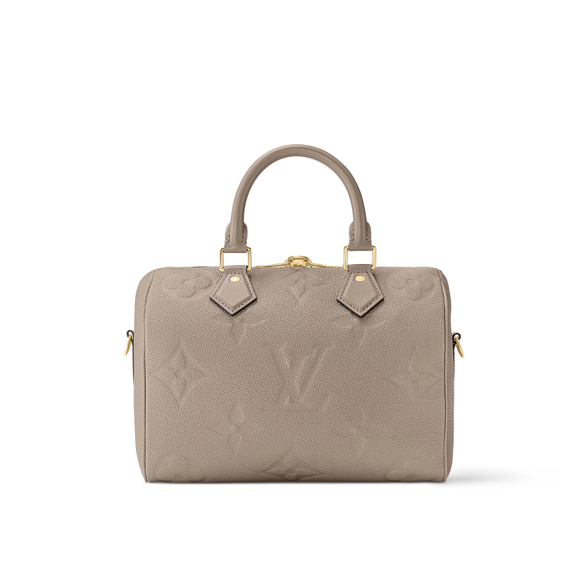 Speedy Bandoulière 25 Tourterelle – its unmistakable lines, Toron handles, engraved padlock, adjustable and detachable – LUX VERSE Luxury Designer Fashion Outlet