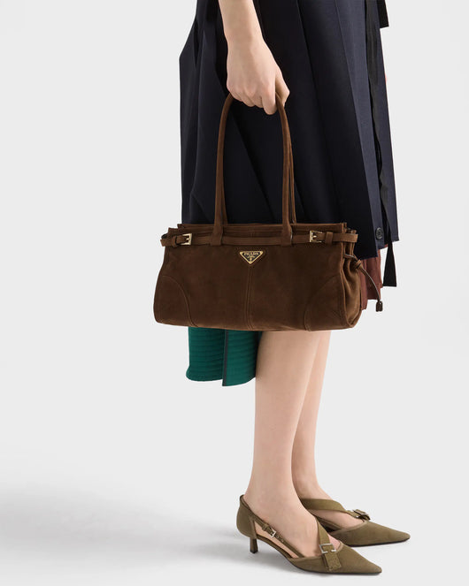 Bonnie nubuck leather handbag