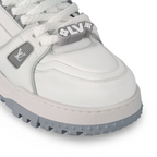 Trainer Maxi Classic Sneaker – this edition of the Trainer Maxi sneaker is made of synthetic nubuck – LUX VERSE Luxury Designer Fashion Outlet