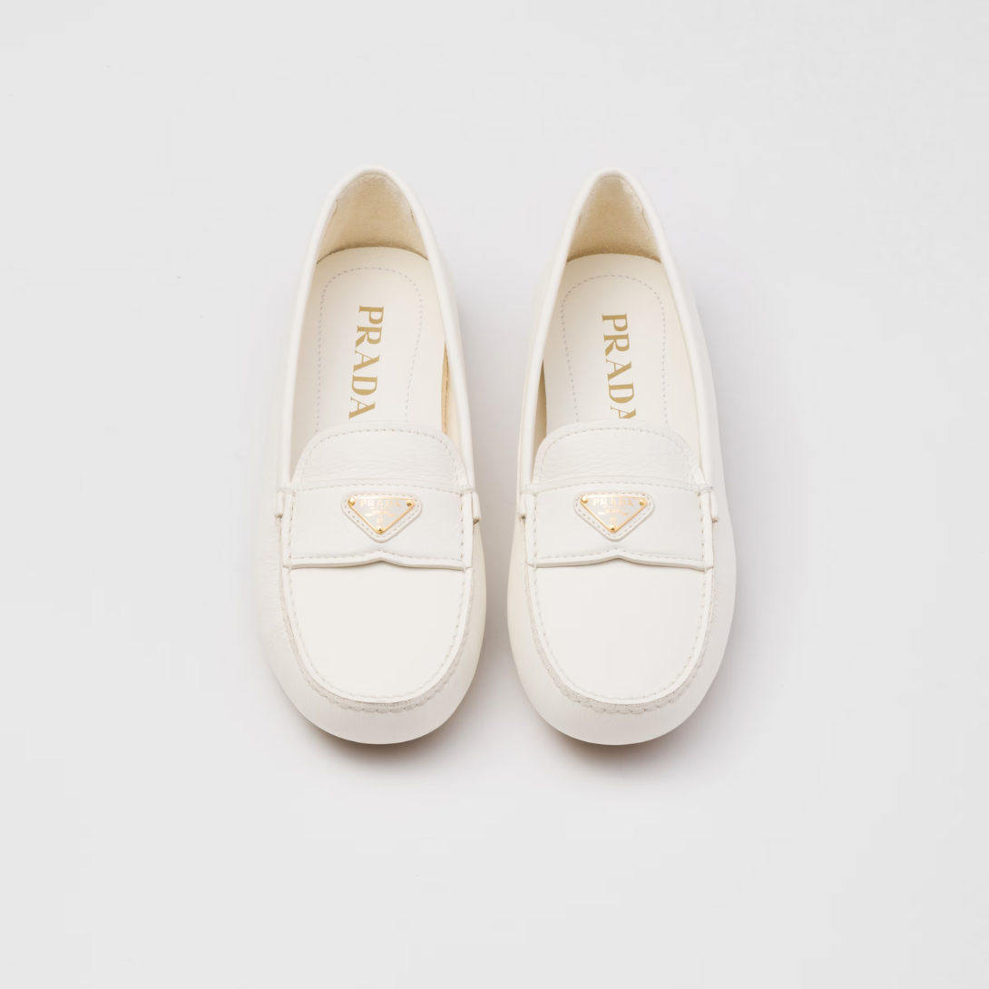 Leather driving shoes – refined workmanship with the distinctive tubular construction gives the upper – LUX VERSE Luxury Designer Fashion Outlet