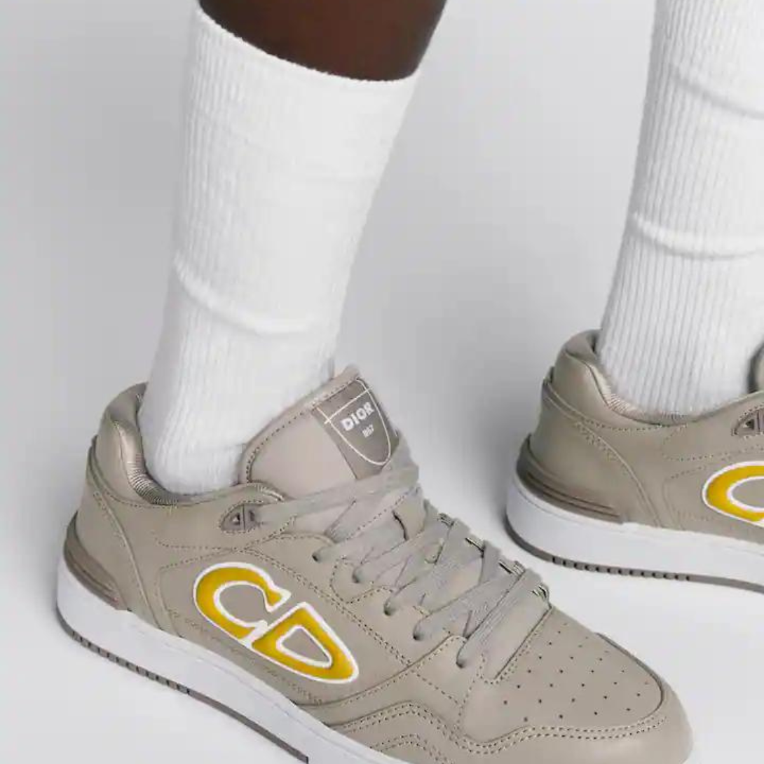 B57 Low-Top Sneaker – LIMITED AND NUMBERED EDITION – various hallmark details accent the tongue, sole and rear, while perforated – LUX VERSE Luxury Designer Fashion Outlet