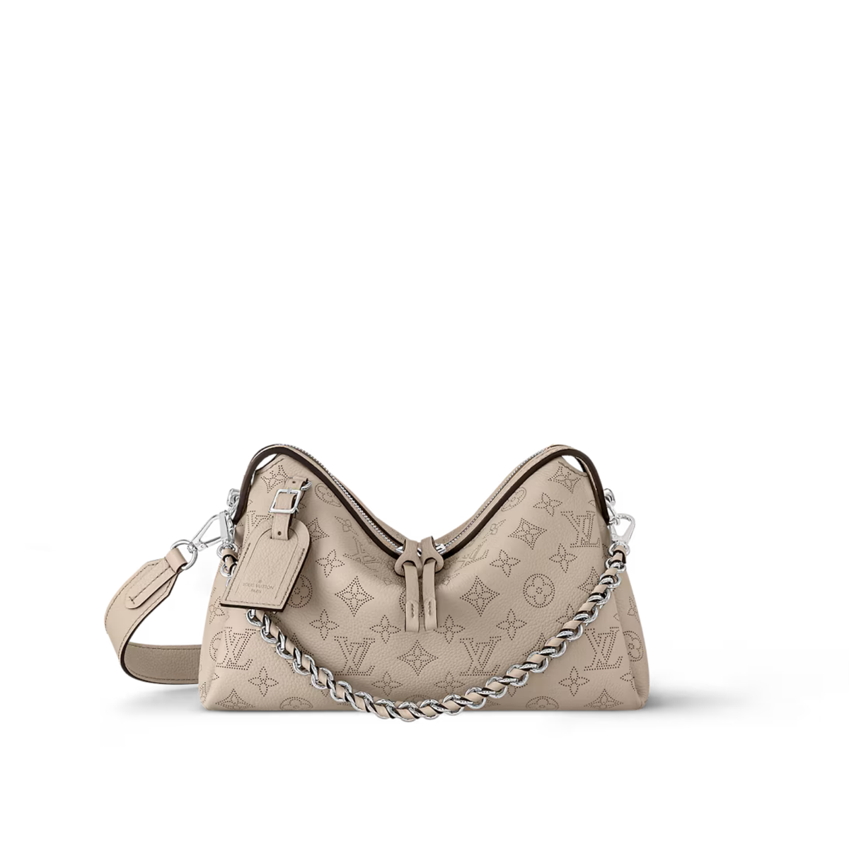 Hand It All PM Bag – the Mahina Hand It All PM bag is made with the Maison’s exclusive perforated calfskin – LUX VERSE Luxury Designer Fashion Outlet