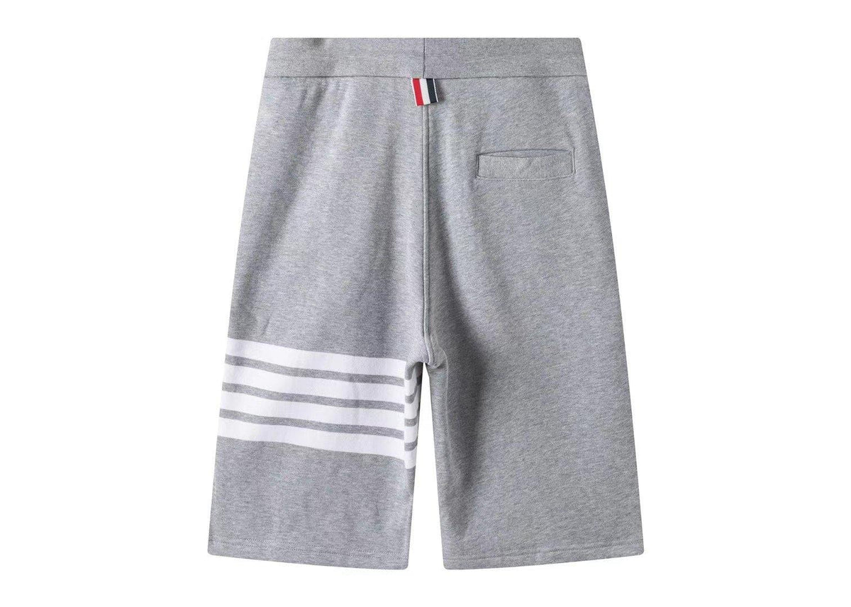 Red Jersey Bar Stripe Drawstring - Men's