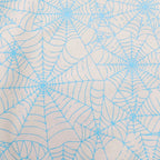 White Cotton Web Print Pullover - Men's