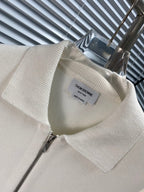 RWB Stripe Cardigan Navy - Men's