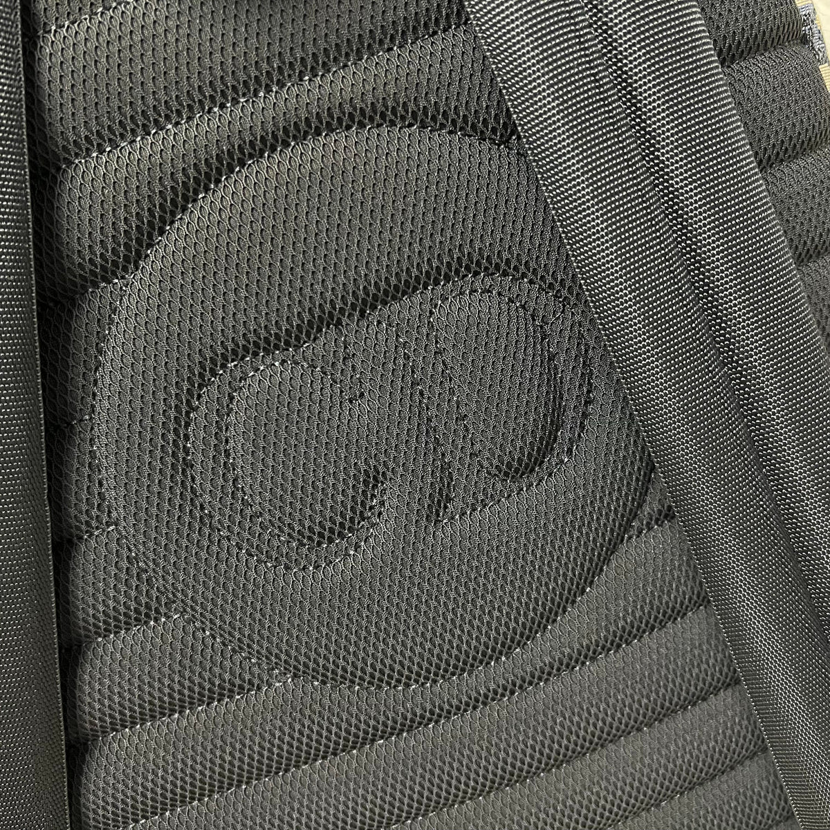 Schwarz-grauer Rucksack