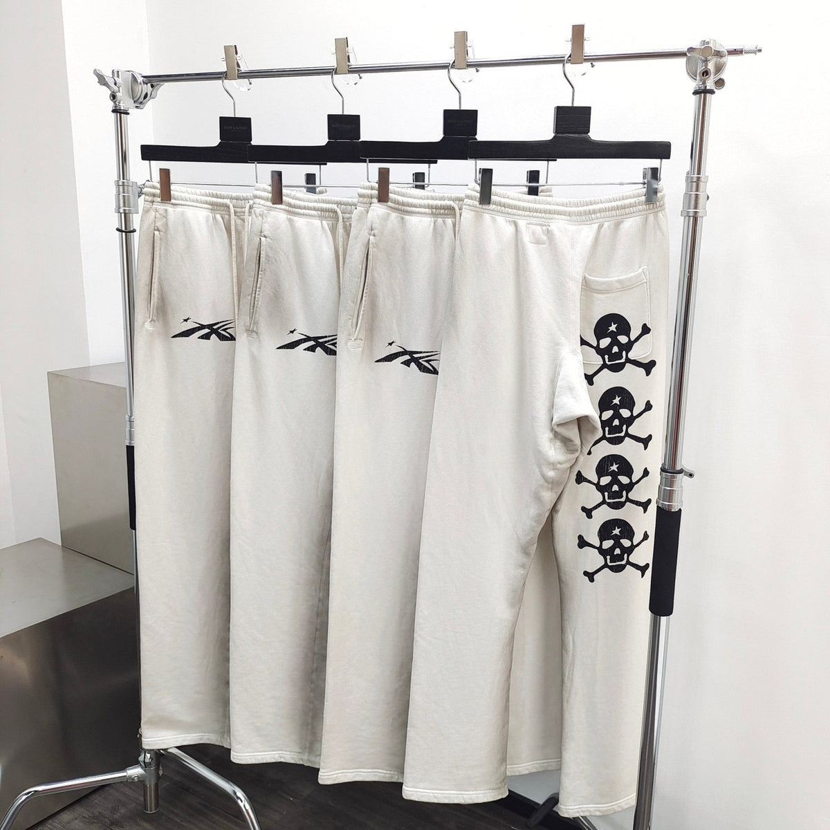 Dark White Trousers - Men's