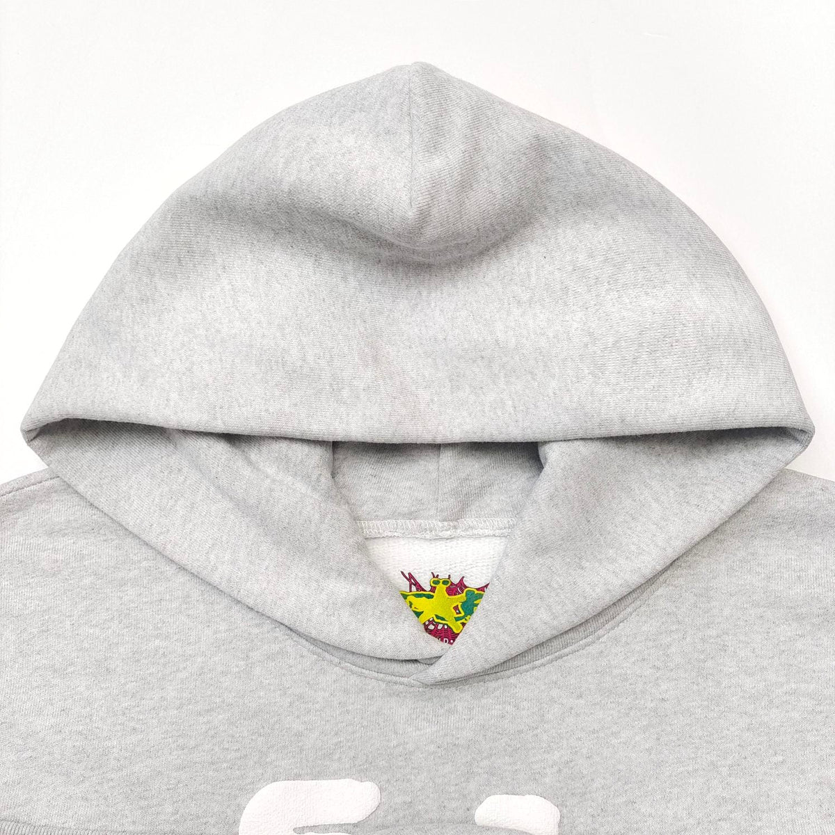 Grauer Baumwoll-Pullover mit Sternenprint – Herren