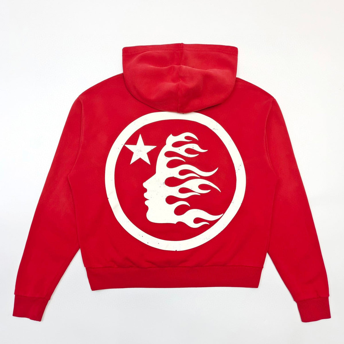 Roter Kapuzenpullover – Herren
