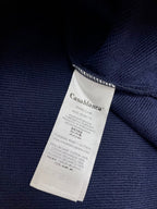 Marineblaues Baumwoll-Sweatshirt mit Arch-Grafik – Herren
