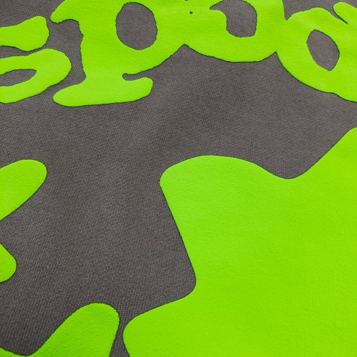 Grey Cotton Back Print Pullover - Men's