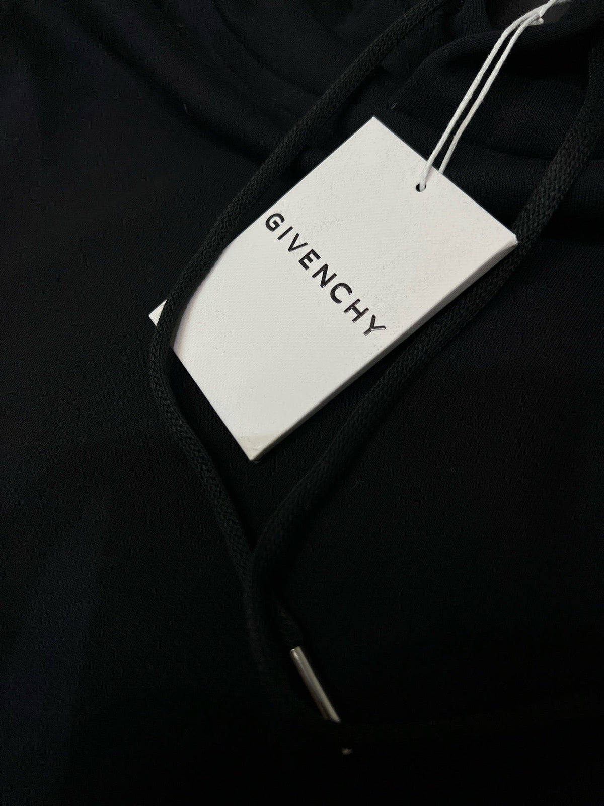 Navy Cotton Logo Pullover - Men's