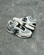 White Mesh Colourblock Chunky - Women's