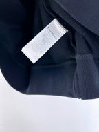 Navy-Baumwollpullover mit Grafik – Herren