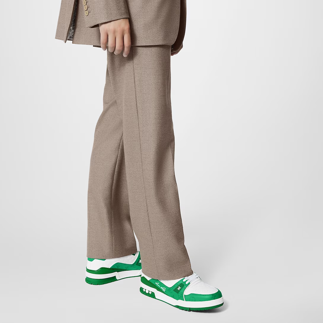 Louis Vuitton Trainer Iconic Sneaker – its elaborately constructed upper, which is notable for its rich detailing and – LUX VERSE Luxury Designer Fashion Outlet