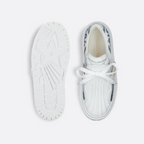 ID Sneaker – the white technical fabric ID sneaker has a modern look – LUX VERSE Luxury Designer Fashion Outlet