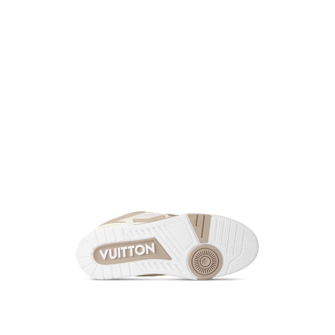 Skate Leather Sneaker – this model is notable for its padded collar, technical double laces and bicolor – LUX VERSE Luxury Designer Fashion Outlet