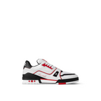 Trainer Sneaker Leather – the Trainer sneaker is reinterpreted in grained calf leather with colorful accents – LUX VERSE Luxury Designer Fashion Outlet