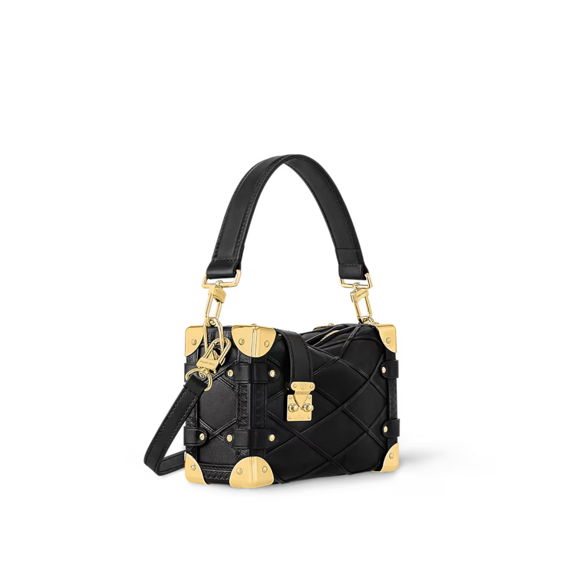 Side Modern Trunk PM – fashioned from quilted lambskin, the Side Trunk PM handbag takes the House’s vintage – LUX VERSE Luxury Designer Fashion Outlet
